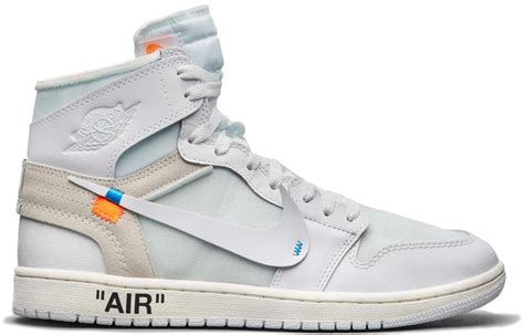 air jordan 1 off white stockx|off white x air jordan 1 retro high og unc.